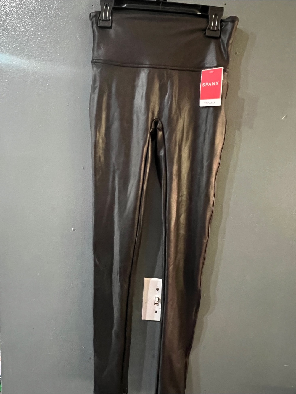 NWT spanx faux leather leggings